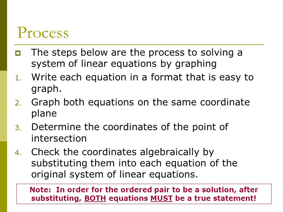 2 - Systems of Linear Equations in Two Variables